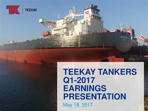 Teekay Tankers Ltd 2017 Q1 Results Earnings Call Slides Nysetnk