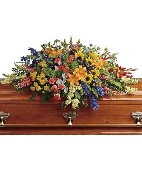 Celebration Of Life Casket Spray Deluxe Casket Sprays Casket