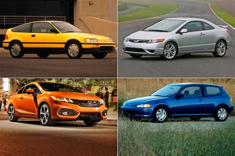 Honda Civic Si Through The Years History Of The Front Drive Sport Compact