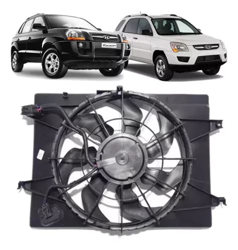 Eletroventilador Ventoinha Kia Sportage Hyundai Tucson 2 0