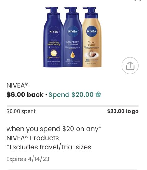 Possible MONEYMAKER On NIVEA Lotion Bodywash At Walgreens Extreme