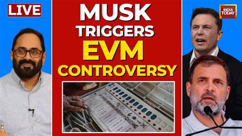 Maharashtra Evm Controversy Live Elon Musk Vs Rajeev Chandrasekhar