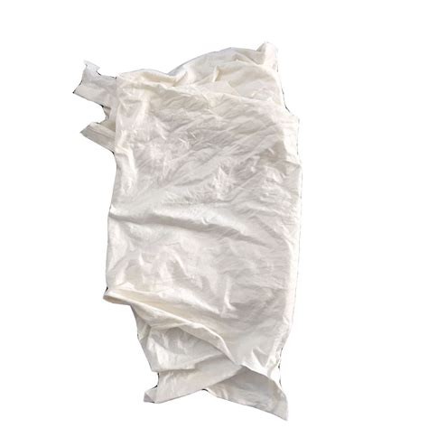 Impa Sgs White Pure Cotton Industrial Wiping Rags 3555cm