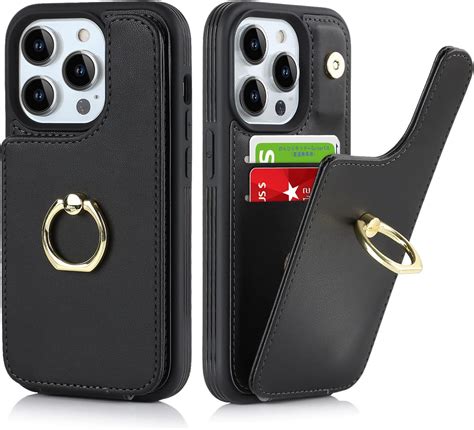 Amazon Lipvina For IPhone 13 Pro Case With Card Holder Credit Card