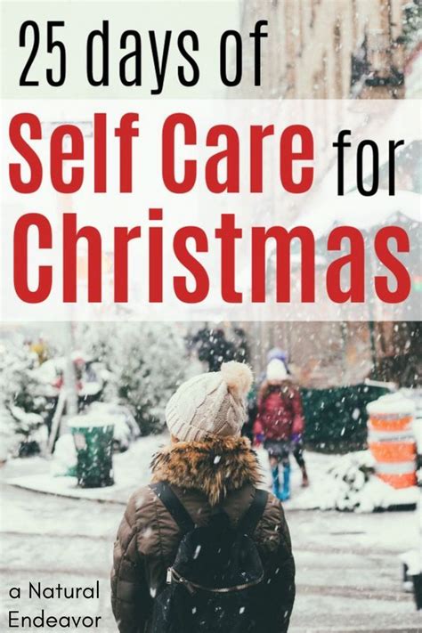 How To Use Self Care For Christmastime Fun Winter Activities