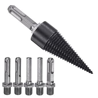 Amazon Patikil Mm Firewood Log Splitter Drill Bit Pcs Set