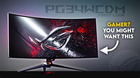 Màn Hình Asus Rog Swift Oled Pg34wcdm 34 Inch Wqhd Oled 240hz 0 03ms Cong