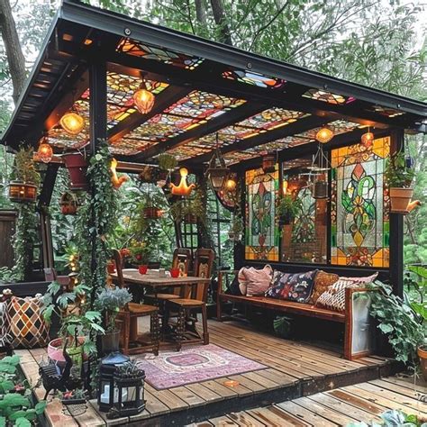 Boho Hippie Lifestyle In 2024 Outdoor Decor Backyard Backyard Decor