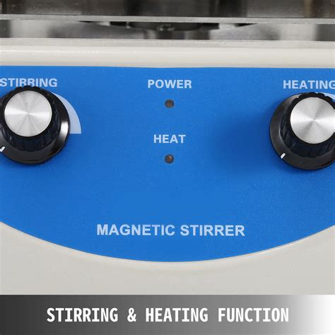 VEVOR 1000ML 3000ML Electric Magnetic Stirrer Hot Plate