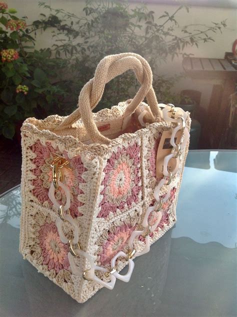 Pin On Borse Crochet Bag Crochet Bag Pattern Crochet Handbags Patterns