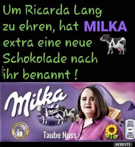 Um Ricarda Lang Zu Ehren Hat MILKA Extra Eine Neue Schokolade Nach Ihr