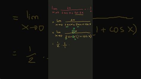 Lim X → 0 2x Per 2sinx Sin2x Matematika Kelompok Kelas 12 1