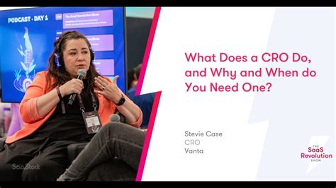 What Does A CRO Do And Why And When Do You Need One Stevie Case