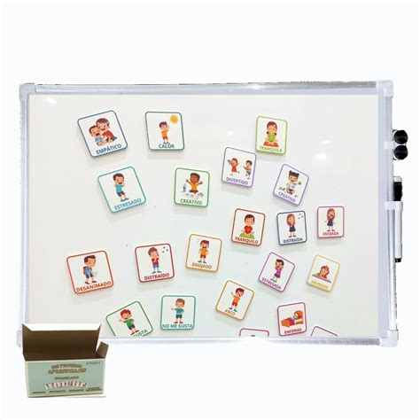 Pizarra Imanes Vocabulario Emociones Pack Primeros Aprendizajes