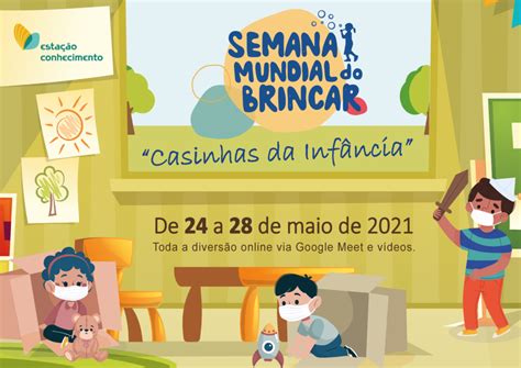 Semana Mundial do Brincar oferece diversas atrações online para as