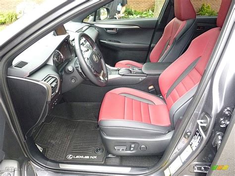 Rioja Red Interior 2016 Lexus NX 200t F Sport AWD Photo #114031491 ...