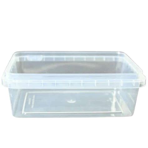 Recatangular Plastic Container With Lid Divan Packaging