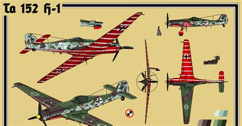 Ta152, fighter, German Army / Ta 152 H-1 - pixiv