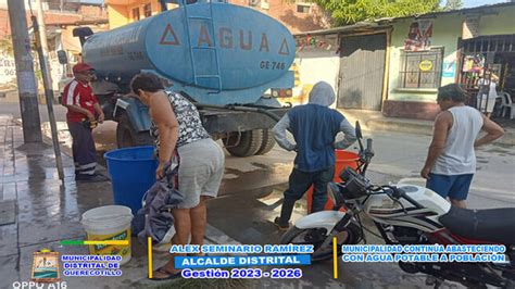 Cisterna Contin A Abasteciendo Con Agua A Potable Noticias