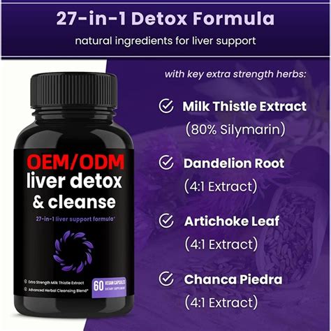 Liver Cleanse Detox Repair Formula Premium Liver Support Pills