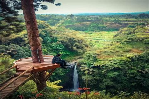 Tiga Spot Dalam Satu Kawasan Air Terjun Kedung Kayang Panorama Alam