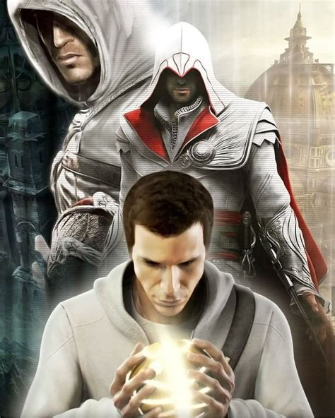 Desmond Miles Altair Ibn La Ezio Auditore Di Firenze From Assassin S Creed Assassins Creed