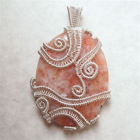 Innovative Wire Woven Cabochon Pendant Tutorials The Beading Gem S