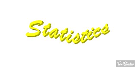 Statistics Word Animated  Logo Designs