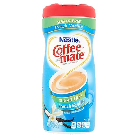 Nestlé Coffee Mate Sugar Free French Vanilla Coffee Creamer 102 Oz The Fresh Grocer