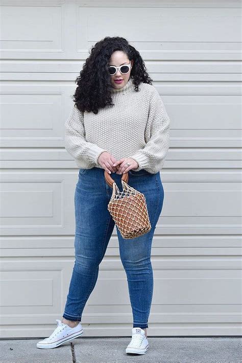 Gorgeous Winter White Plus Size Outfits Ideas To Try Right Now