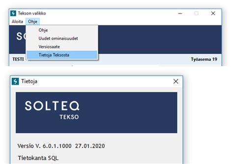 Tekso Download - Versiopäivitysten latauskanava