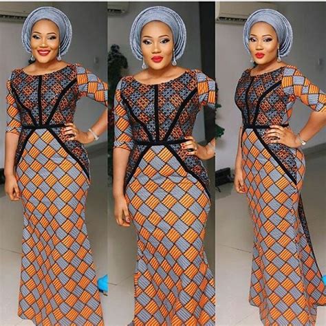 Beautiful Ankara Long Gown Styles For Ladies Dezango