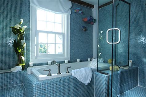 40 Vintage Blue Bathroom Tiles Ideas And Pictures