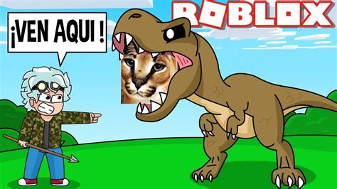 Encuentro El Floppa T Rex Legendario En Find The Floppa Roblox Youtube