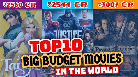 Top Big Budget Movies In The World Top High Budget Movies In