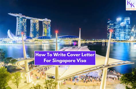 Cover Letter For Singapore Visa 2025 Samples And Format