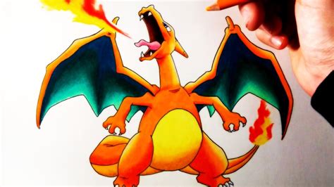 Como Dibujar A Charizard How To Draw Charizard Pokemon Alex Star The