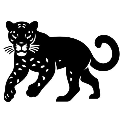 Premium Vector Jaguar Silhouette Vector Illustration