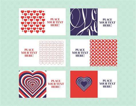 Valentine Cards Vector Pack 174982 Vector Art at Vecteezy