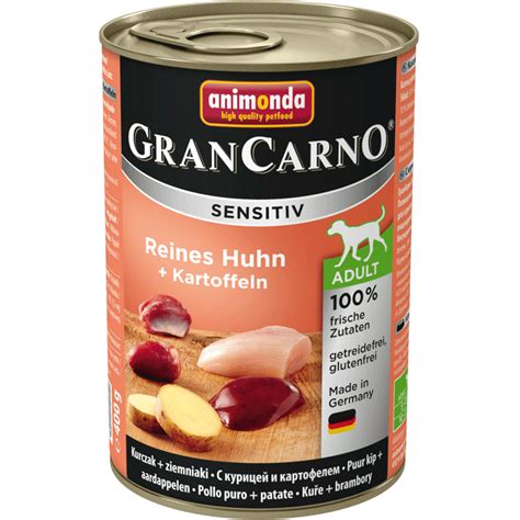 Animonda GranCarno Sensitive Adult Nassfutter für Hunde mit Huhn