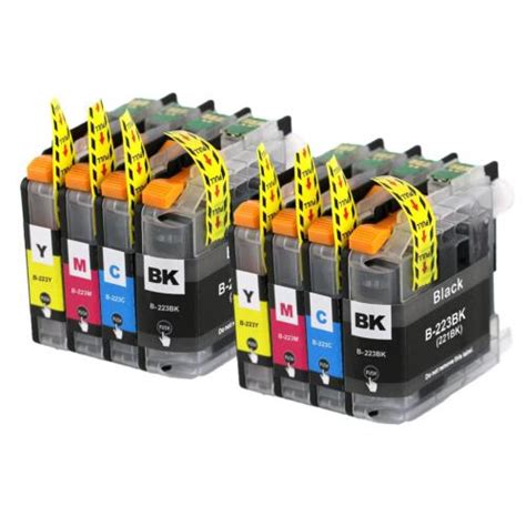 8 Ink Cartridges Set For Use With Brother MFC J4420DW MFC J5320DW