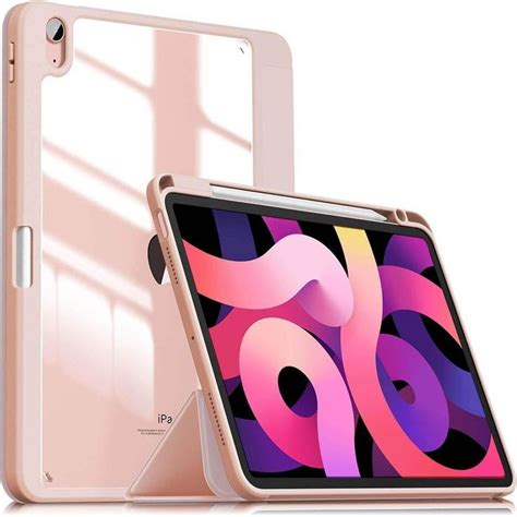 An Apple Ipad Air Is Shown With The Cover Open And It S Front Facing