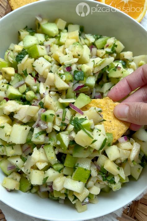 Ensalada De Palmitos Con Manzana Pizca De Sabor