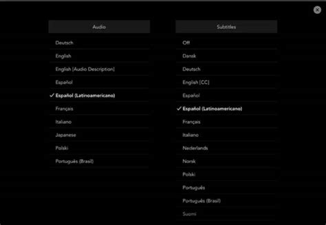 how to change the language on disney+