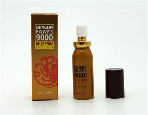 100 Herbal Dragon Power 9000 Delay Spray For Man China Penis Sex