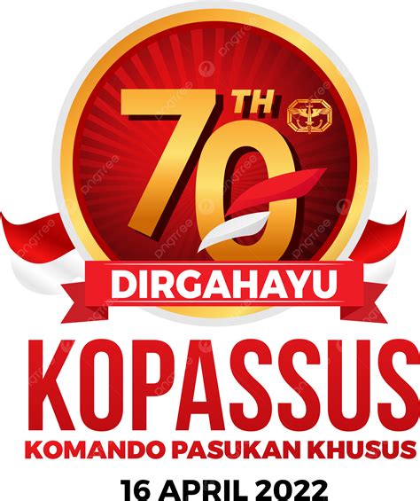 Dirgahayu Kopassus Ke Komando Pasukan Khusus Png Choza Kopassus Ke