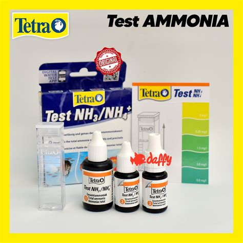 Jual TETRA TEST Ammonia Amonia NH3 NH4 Air Akuarium Kolam Shopee