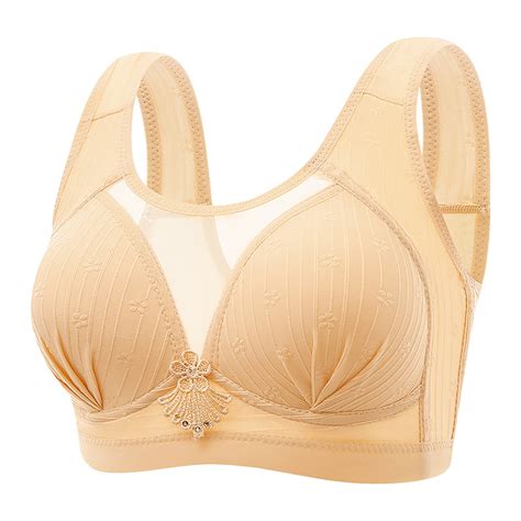 Taiaojing Women Wirefree Bras Size Bra Full Coverage Bra Sexy Lace Bra Push Up Brassiere Bra