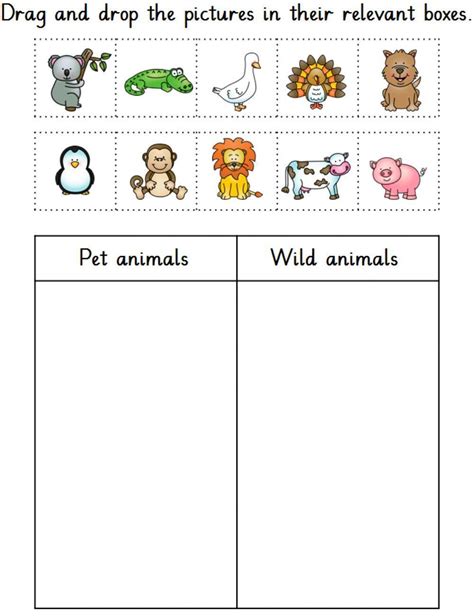 Animals Pet Farm Zoo Worksheet Live Worksheets 44 Off