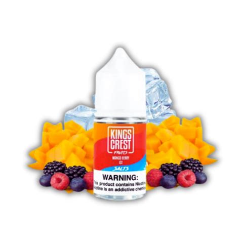 E Liquid Kings Crest Fruits Mango Berry Ice Salt 30 Ml 35mg Elixir